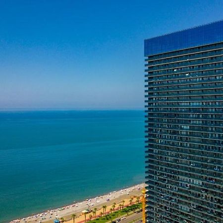 Студия С Потрясающим Видом На Море В Orbi Beach Tower Batumi Kültér fotó